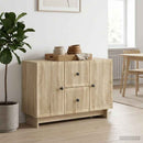 Sideboard Sonoma-eg 89 x 34,5 x 60 cm Konstrueret træ