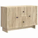 Sideboard Sonoma-eg 89 x 34,5 x 60 cm Konstrueret træ