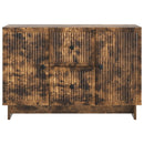 Sideboard med skuffe Røget eg 89 x 34,5 x 60 cm Konstrueret træ