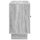 Sideboard Grå sonoma-eg 89 x 34,5 x 60 cm Konstrueret træ