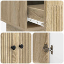 Sideboard Sonoma eg 66 x 34,5 x 95 cm Konstrueret træ