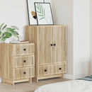 Sideboard Sonoma eg 66 x 34,5 x 95 cm Konstrueret træ