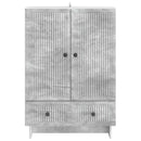 Sideboard BetonGrå 66 x 34,5 x 95 cm Konstrueret træ