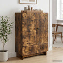 Sideboard Røget Eg 66 x 34,5 x 95 cm Konstrueret træ