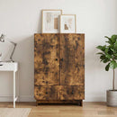 Sideboard Røget Eg 66 x 34,5 x 95 cm Konstrueret træ