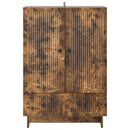 Sideboard Røget Eg 66 x 34,5 x 95 cm Konstrueret træ