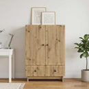 Sideboard Artisan Eg 66 x 34,5 x 95 cm Konstrueret træ