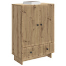 Sideboard Artisan Eg 66 x 34,5 x 95 cm Konstrueret træ