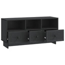 TV-skab med skuffe Sort 102 x 34,5 x 50 cm Konstrueret træ