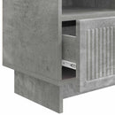TV-skab med skuffe Betongrå 102 x 34,5 x 50 cm Konstrueret træ