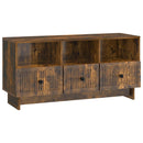 TV-skab med skuffe Røget eg 102 x 34,5 x 50 cm Konstrueret træ