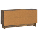 TV-skab med skuffe Røget eg 102 x 34,5 x 50 cm Konstrueret træ