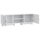 TV-skab Hvid 150 x 31 x 50 cm Konstrueret træ
