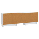 TV-skab Hvid 150 x 31 x 50 cm Konstrueret træ