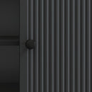 TV-skab Sort 150 x 31 x 50 cm Konstrueret træ