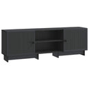 TV-skab Sort 150 x 31 x 50 cm Konstrueret træ