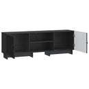 TV-skab Sort 150 x 31 x 50 cm Konstrueret træ