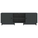 TV-skab Sort 150 x 31 x 50 cm Konstrueret træ