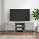 TV-skab 150 x 31 x 50 cm Betongrå Konstrueret træ