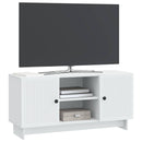 TV-skab 102 x 34,5 x 50 cm Hvid Konstrueret træ