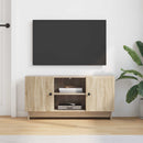 TV-skab 102 x 34,5 x 50 cm Sonoma-eg Konstrueret træ