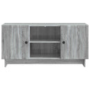 TV-skab 102 x 34,5 x 50 cm Grå Sonoma Konstrueret træ