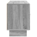TV-skab 102 x 34,5 x 50 cm Grå Sonoma Konstrueret træ