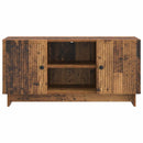 TV-skab 102 x 34,5 x 50 cm Gammelt træ Konstrueret træ