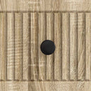 TV-skab med skuffe Sonoma-eg 147 x 34,5 x 30 cm Konstrueret træ