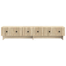 TV-skab med skuffe Sonoma-eg 147 x 34,5 x 30 cm Konstrueret træ