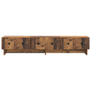 TV-skab Gammelt træ 147 x 34,5 x 30 cm Konstrueret træ