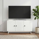 TV-skab Hvid 99 x 34,5 x 50 cm Konstrueret træ