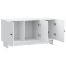 TV-skab Hvid 99 x 34,5 x 50 cm Konstrueret træ