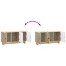 TV-skab Sonoma-eg 99 x 34,5 x 50 cm Konstrueret træ