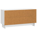 TV-skab Hvid højglans 99 x 34,5 x 50 cm Konstrueret træ