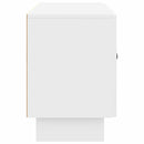 TV-skab Hvid højglans 99 x 34,5 x 50 cm Konstrueret træ