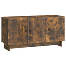 TV-skab Røget eg 99 x 34,5 x 50 cm Konstrueret træ