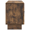 TV-skab Røget eg 99 x 34,5 x 50 cm Konstrueret træ