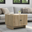 Sofabord med skuffe Sonoma-eg 49 x 50 x 40 cm Konstrueret træ