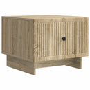 Sofabord med skuffe Sonoma-eg 49 x 50 x 40 cm Konstrueret træ