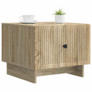 Sofabord med skuffe Sonoma-eg 49 x 50 x 40 cm Konstrueret træ