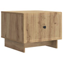 Sofabord med skuffe Artisan-eg 49 x 50 x 40 cm Konstrueret træ