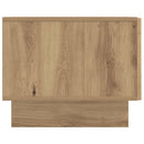 Sofabord med skuffe Artisan-eg 49 x 50 x 40 cm Konstrueret træ
