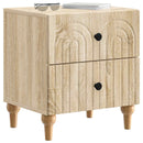 Natskab med skuffe Sonoma-eg 43 x 34,5 x 48 cm Konstrueret træ