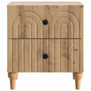 Natskab med skuffe Artisan-eg 43 x 34,5 x 48 cm Konstrueret træ