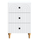 Natskab med skuffe Hvid 43x 41 x 66,5 cm Konstrueret træ