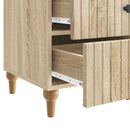 Natskab med skuffe Sonoma-eg 43x 41 x 66,5 cm Konstrueret træ