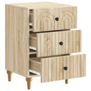 Natskab med skuffe Sonoma-eg 43x 41 x 66,5 cm Konstrueret træ