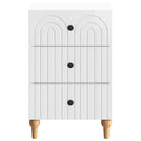 Natskab Hvid højglans 43x 41 x 66,5 cm Konstrueret træ