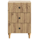 Natskab med skuffe Artisan-eg 43x 41 x 66,5 cm Konstrueret træ